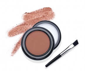 ARDELL Brow Defining Powder Taupe - PRÉSELT POR VILÁGOSBARNA SZEMÖLDÖK FESTÉK  + ECSET