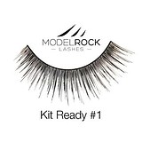 ModelRock Lashes # 1 - SOROS MŰSZEMPILLA 100% NATURAL