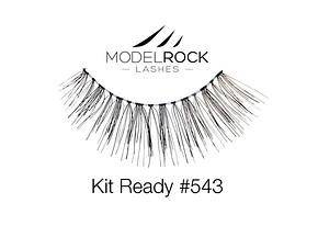 ModelRock Lashes # 543 - SOROS MŰSZEMPILLA 100% NATURAL