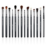 JESSUP 14 pcs Pro set Black/Silver T132 - PROFESSZIONÁLIS SMINKECSET KÉSZLET 14 db-os