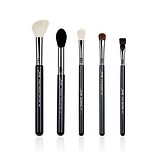 JESSUP 5 pcs Pro set Black/Silver T124 - PROFESSZIONÁLIS ECSETKÉSZLET ARCRA SZEMRE