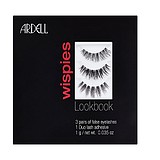 ARDELL Lookbook Wispies 3 Pairs Lash + Duo Lash Adhesive - 3 PÁR 100% TERMÉSZETES MŰSZEMPILLA SZETT RAGASZTÓVAL 