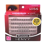 KISS I Envy Individual Lashes Ultra Black Short MULTIPACK - 280 db 100% TERMÉSZETES PRÉMIUM MINŐSÉGŰ TINCSES MŰSZEMPILLA 