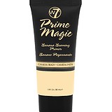 W7 COSMETICS Prime Magic Banana Beaming Face Primer - BŐRELŐKÉSZÍTŐ PRIMER LILA ERES BŐRRE 